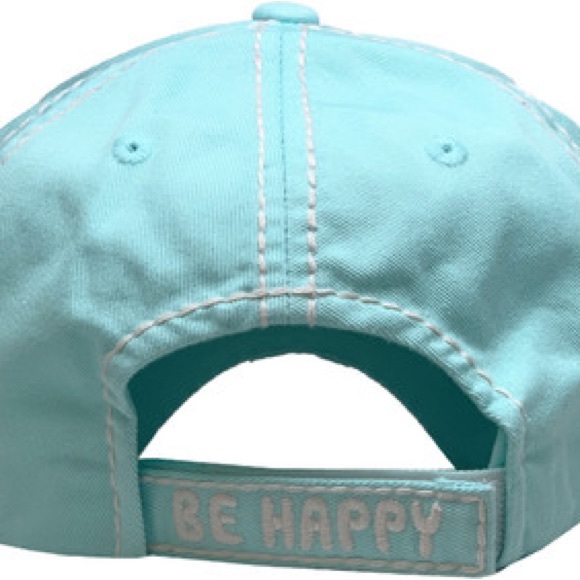 BEe HAPPY Distressed Vintage Baseball Cap - Picture 4 of 8